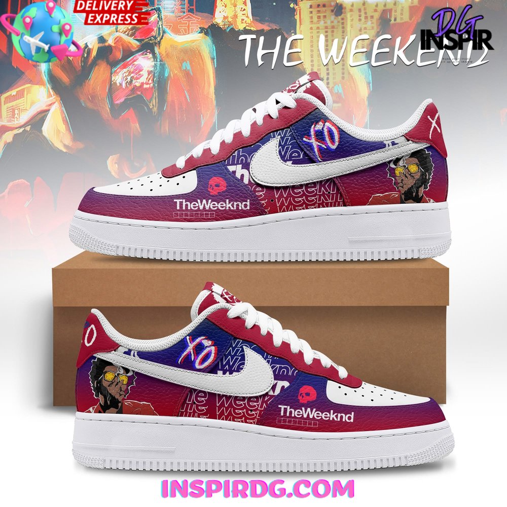 JWFancy The Weeknd Air Low-Top Sneakers Shoes For Men And Women