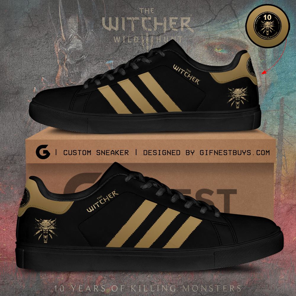 JWFancy The Witcher 3: Wild Hunt Skate Stan Shoes Sneakes For Men And Women