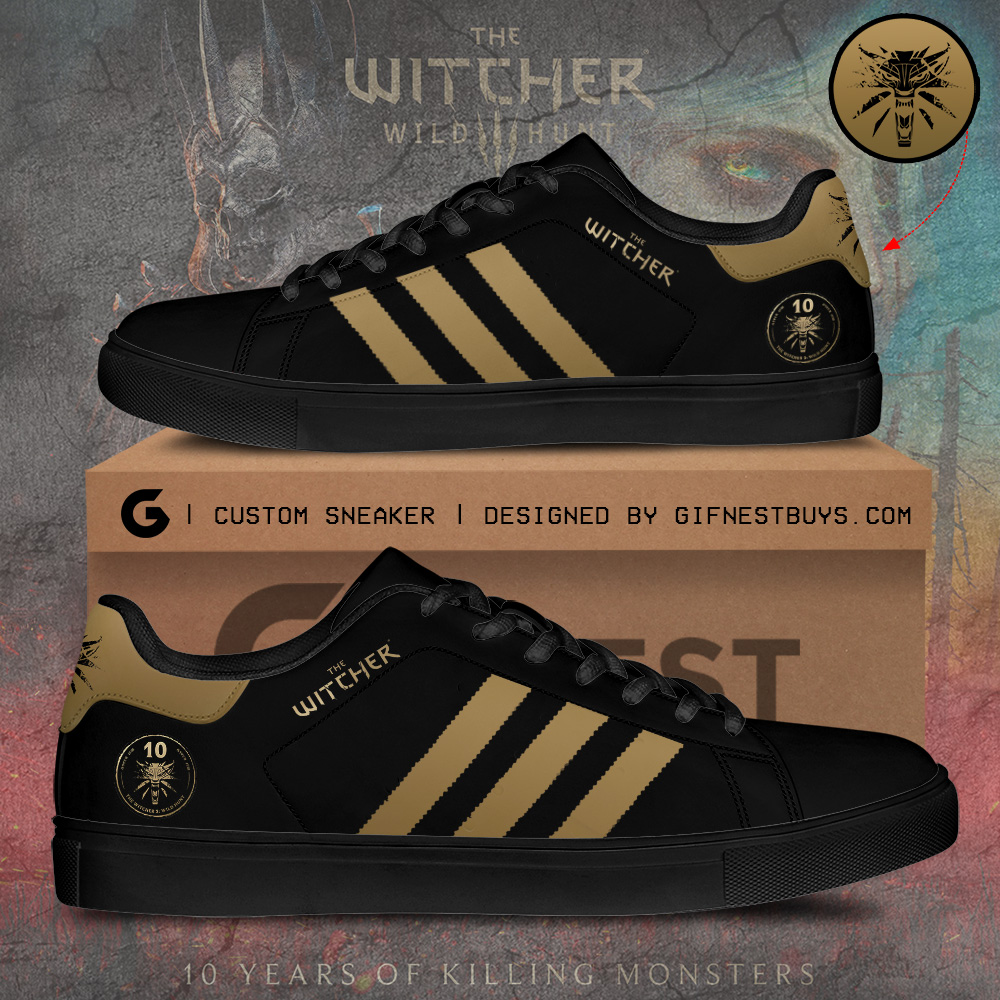JWFancy The Witcher 3: Wild Hunt Skate Stan Shoes Sneakes For Men And Women