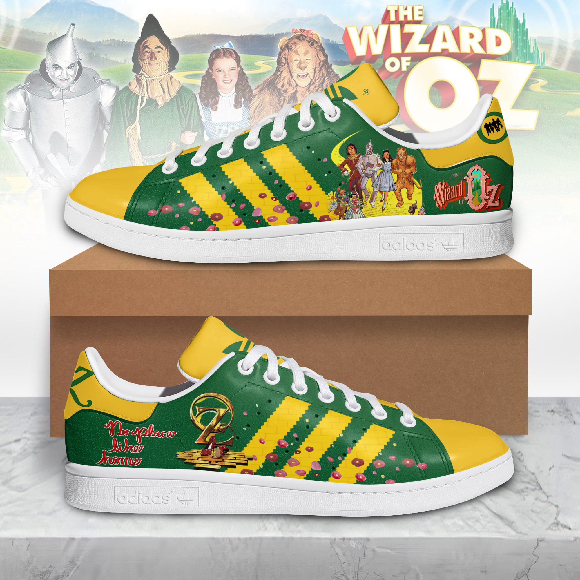 JWFancy The Wizard of Oz Skate Stan Shoes Sneakes For Men And Women