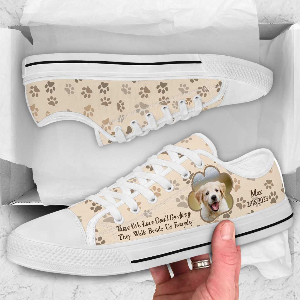 JWFancy Those We Love Don't Go Away Low Top Canvas Sneakers Shoes For Men And Women