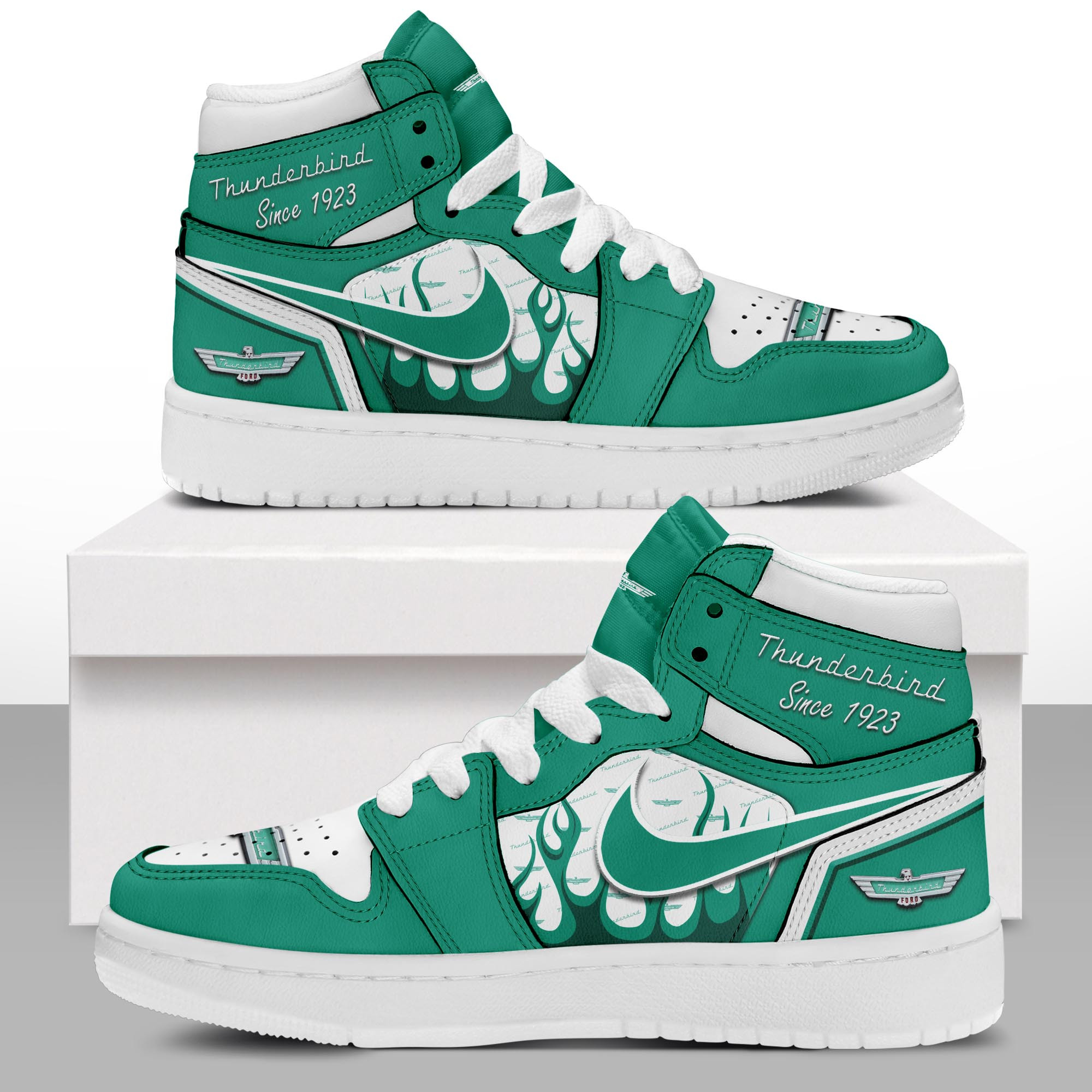 JWFancy Thunderbird AJ1 High Sneakers Shoes For Men And Women