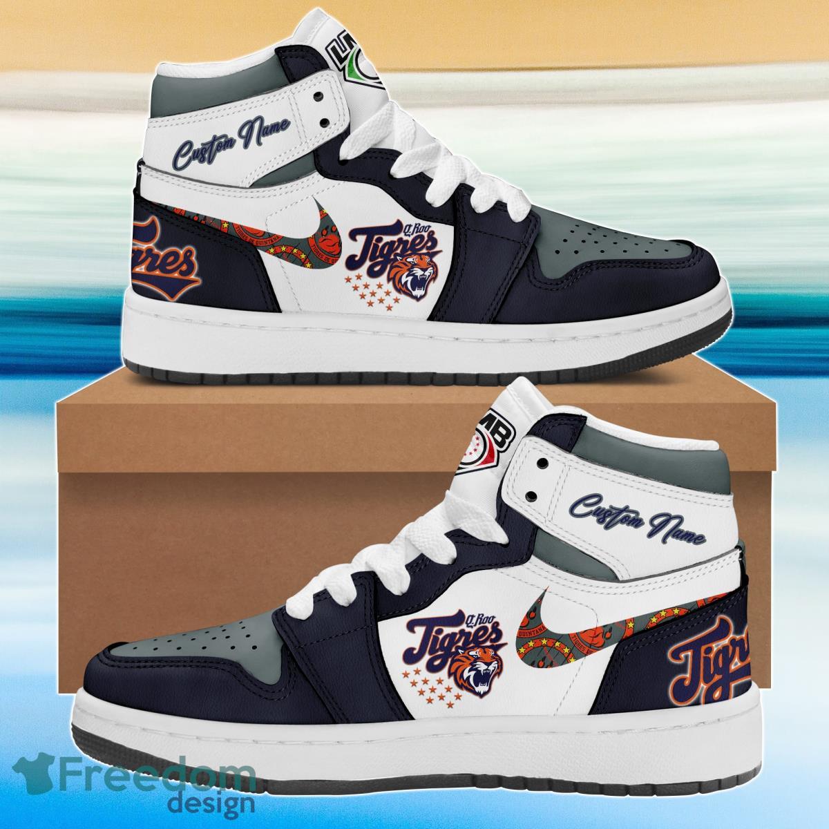 JWFancy Tigres de Quintana Roo AJ1 High Sneakers Shoes For Men And Women