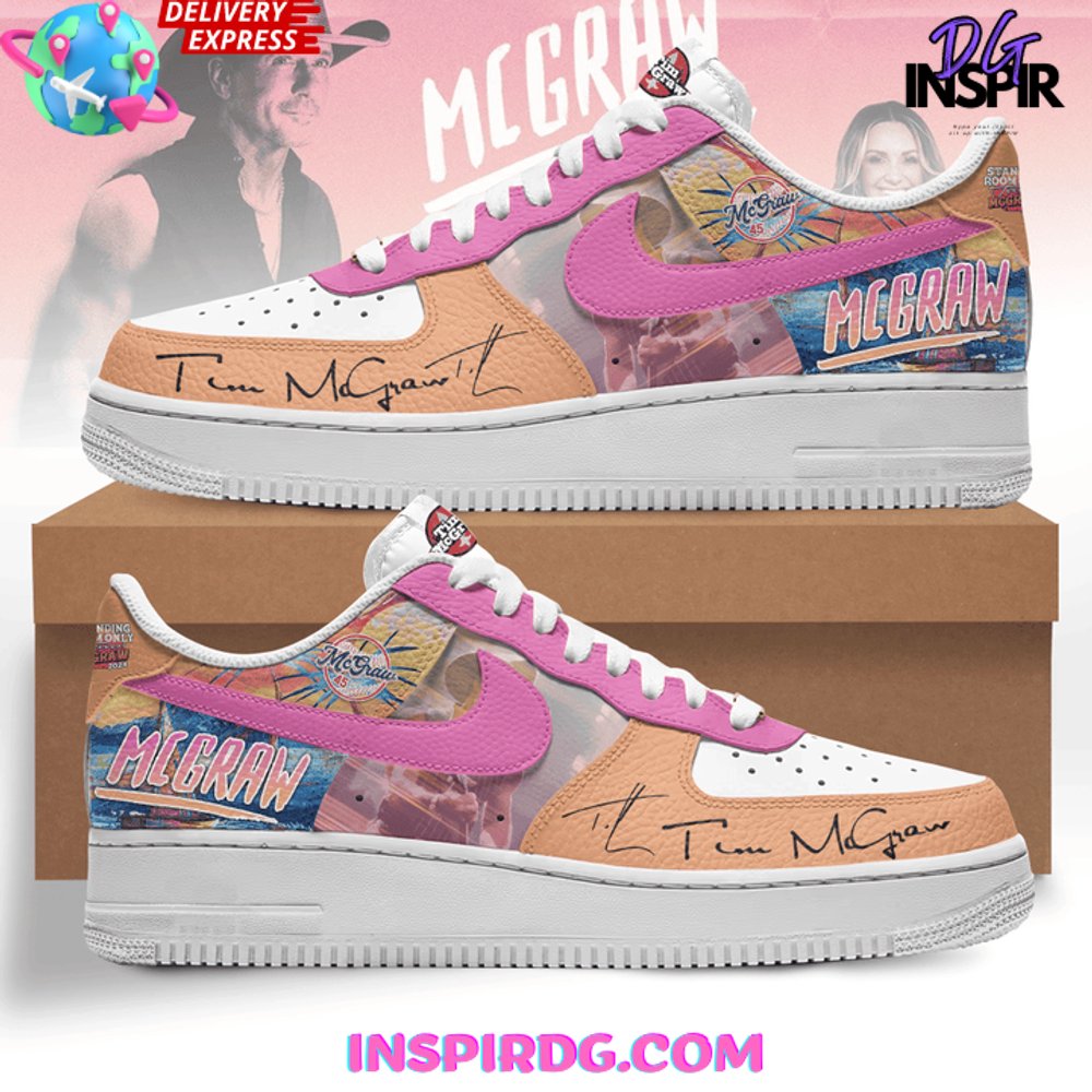 JWFancy Tim McGraw Air Low-Top Sneakers Shoes For Men And Women