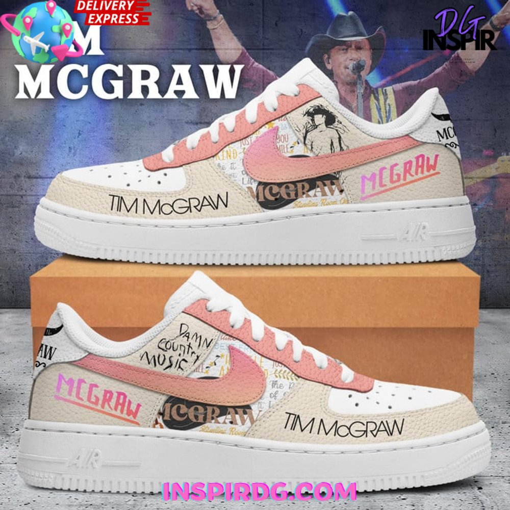 JWFancy Tim McGraw Air Low-Top Sneakers Shoes For Men And Women