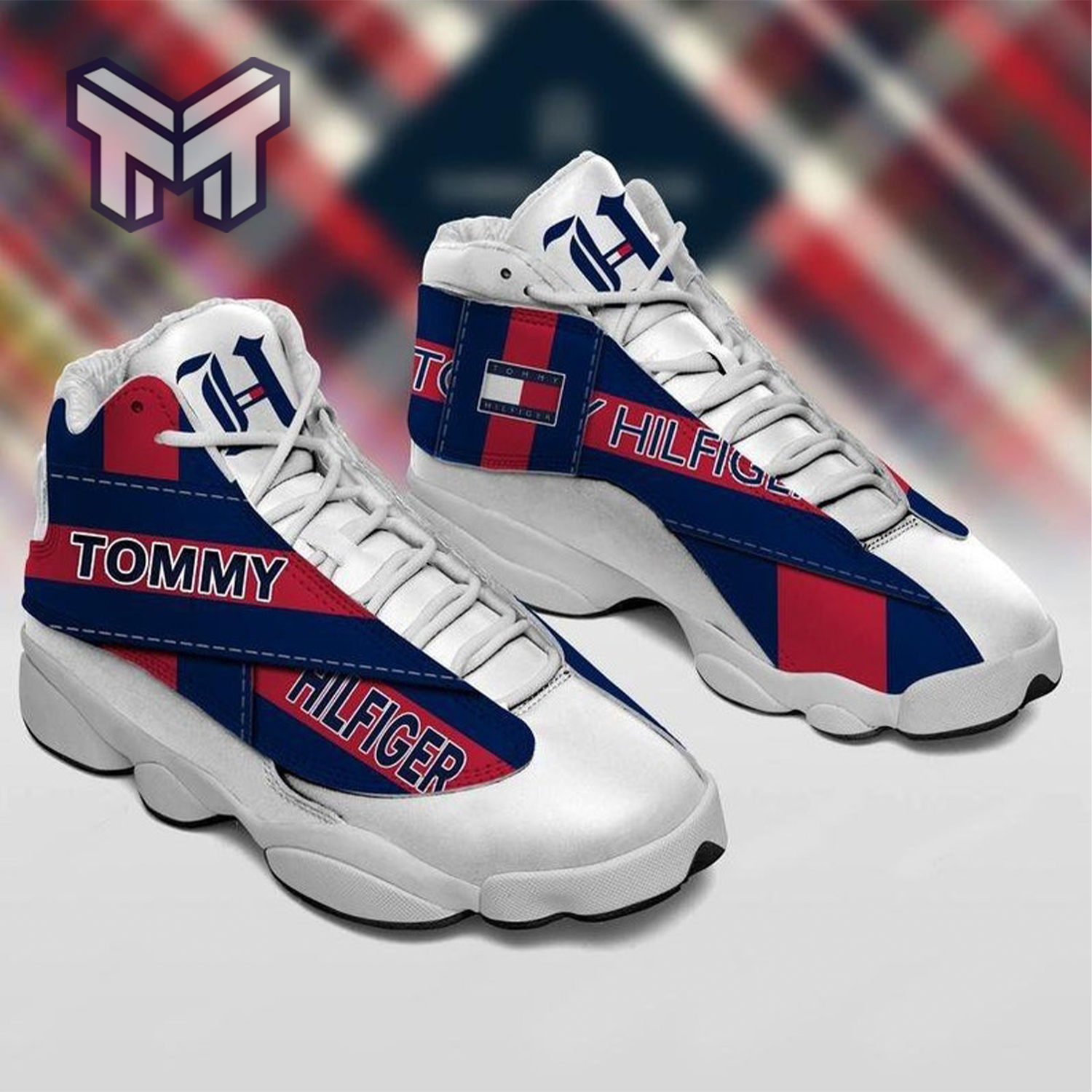 JWFancy Tommy Hilfiger AJ13 Sneakers Shoes For Men And Women