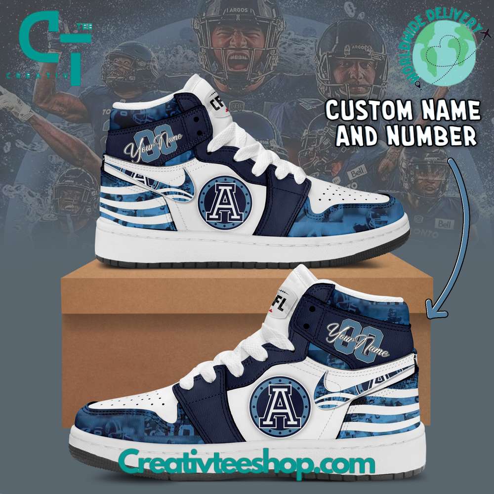 JWFancy Toronto Argonauts AJ1 High Sneakers Shoes For Men And Women