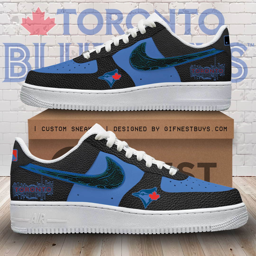 JWFancy Toronto Blue Jays Air Low-Top Sneakers Shoes For Men And Women