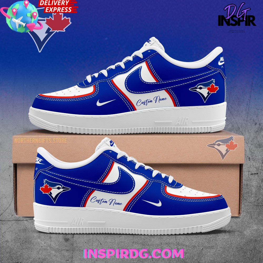 JWFancy Toronto Blue Jays Air Low-Top Sneakers Shoes For Men And Women