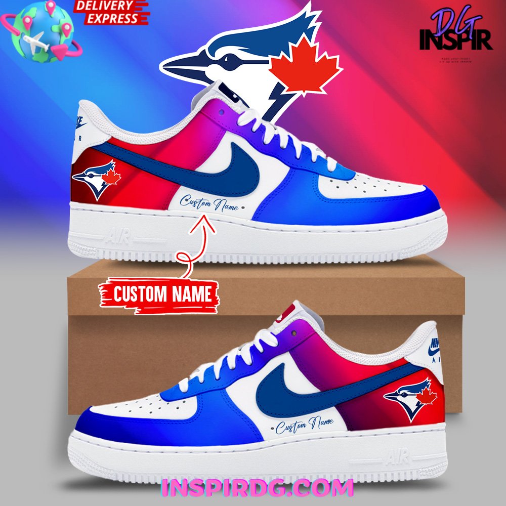 JWFancy Toronto Blue Jays Air Low-Top Sneakers Shoes For Men And Women
