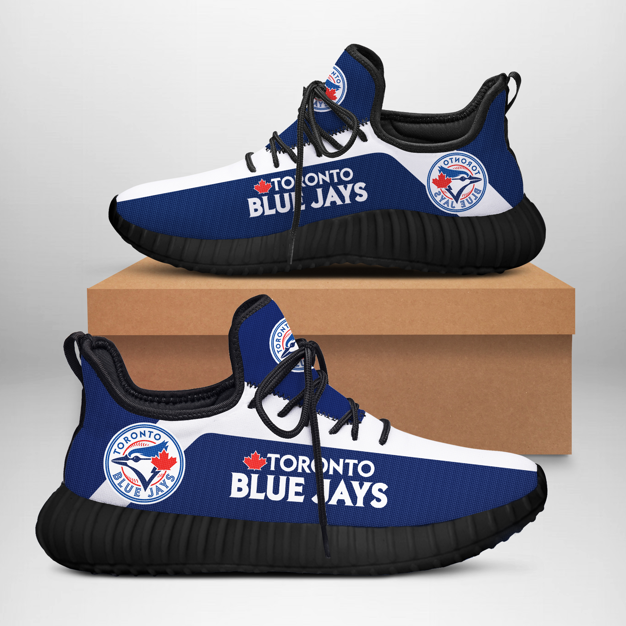 JWFancy Toronto Blue Jays Reze Sneakers Shoes For Men And Women