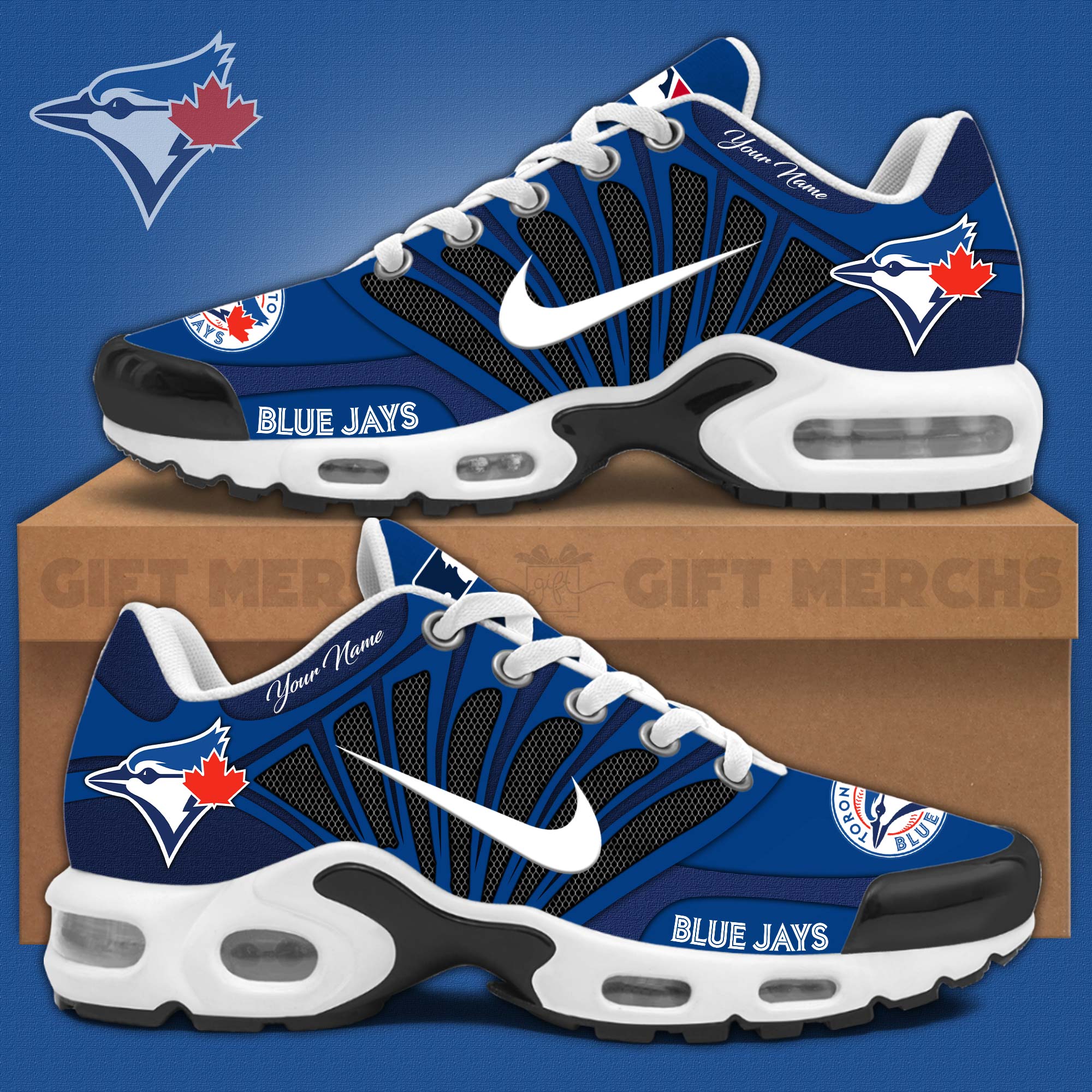 JWFancy Toronto Blue Jays TN Shoes Sneakers For Men And Women