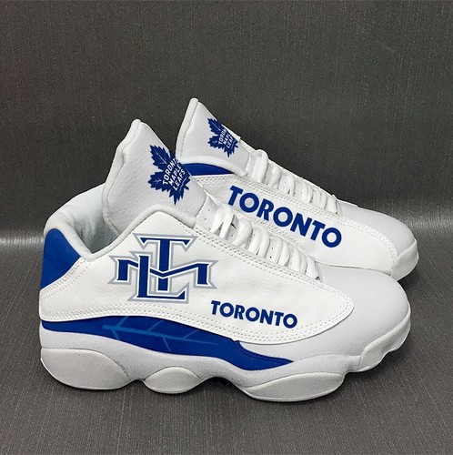 JWFancy Toronto Maple Leafs AJ13 Sneakers Shoes For Men And Women