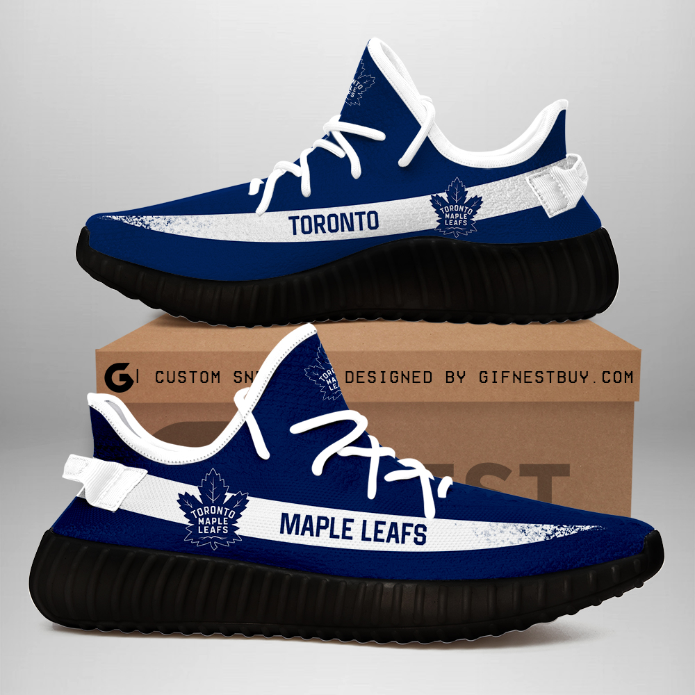 JWFancy Toronto Maple Leafs Yeezy Boost Shoes For Men And Women