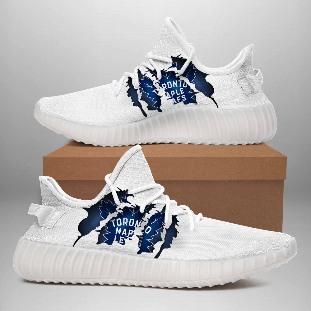 JWFancy Toronto Maple Leafs Yeezy Boost Shoes For Men And Women