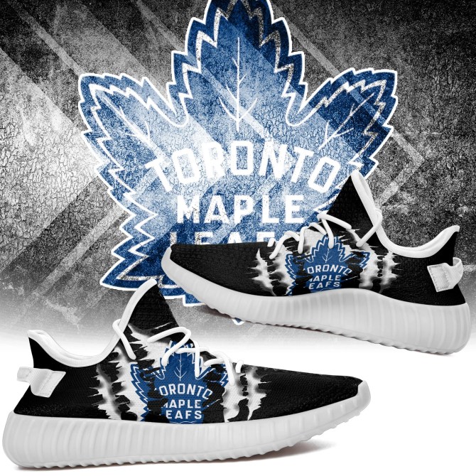 JWFancy Toronto Maple Leafs Yeezy Boost Shoes For Men And Women