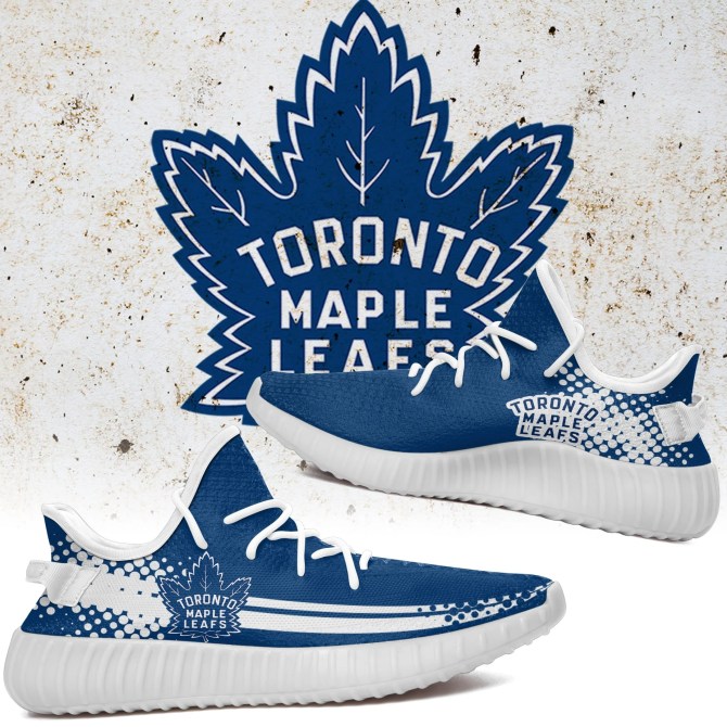 JWFancy Toronto Maple Leafs Yeezy Boost Shoes For Men And Women