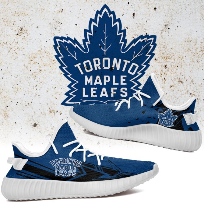 JWFancy Toronto Maple Leafs Yeezy Boost Shoes For Men And Women