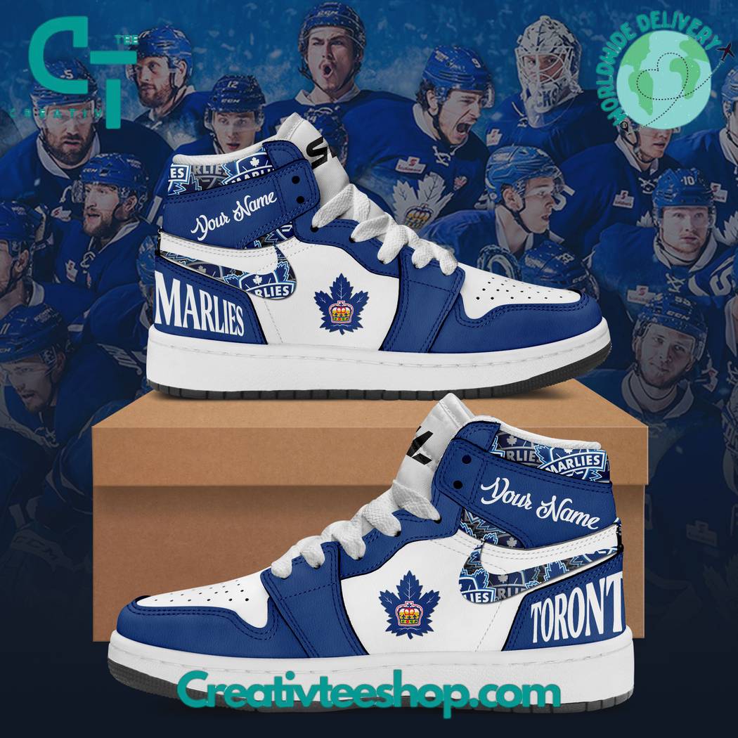 JWFancy Toronto Marlies AJ1 High Sneakers Shoes For Men And Women