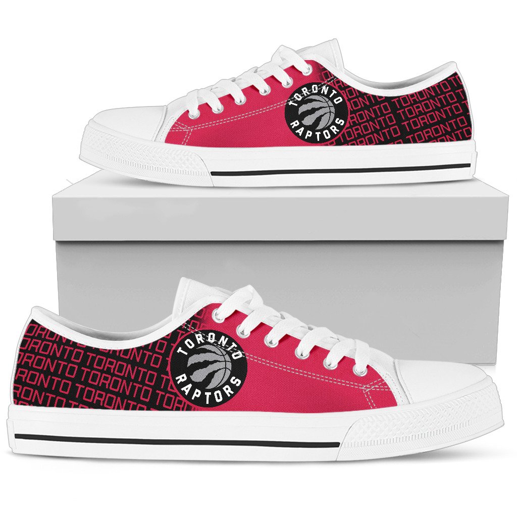 JWFancy Toronto Raptors Low Top Canvas Sneakers Shoes For Men And Women