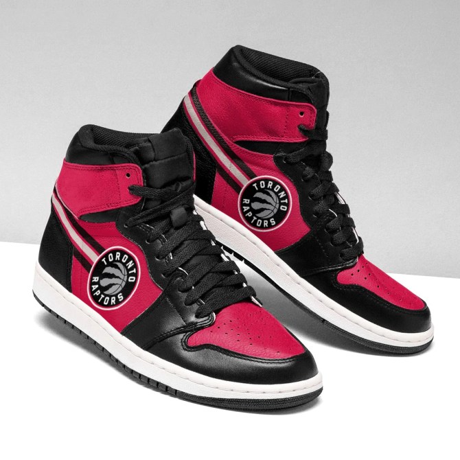 JWFancy Toronto Raptors NBA AJ1 High Sneakers Shoes For Men And Women