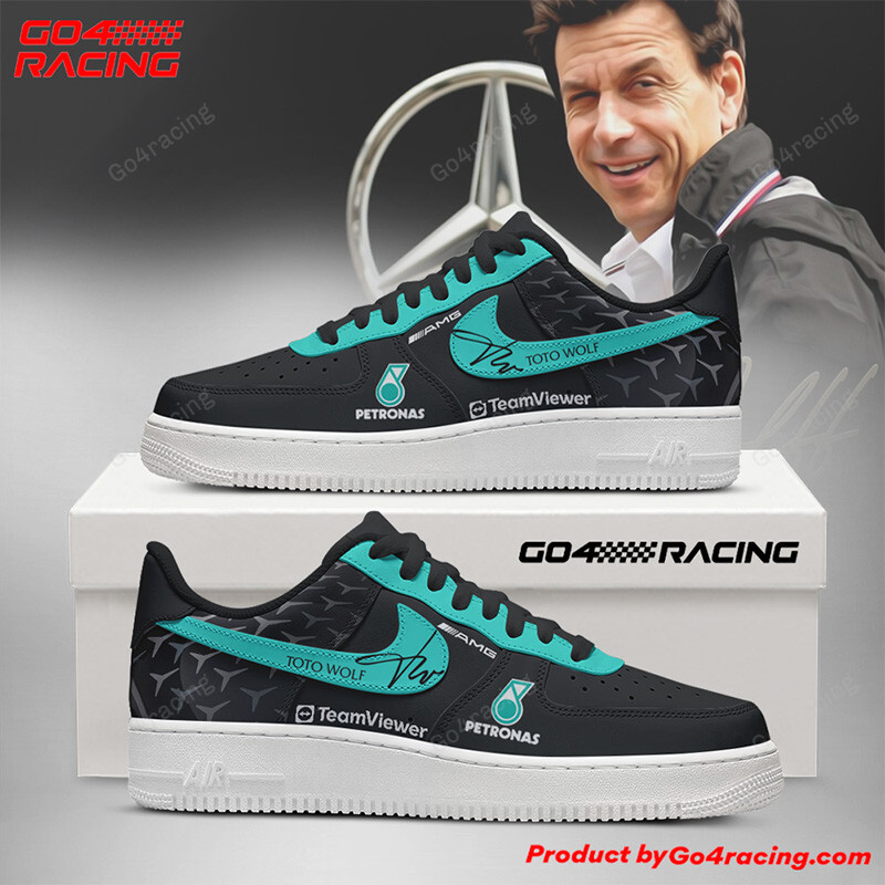 JWFancy Toto Wolff - Principals Mercedes Air Low-Top Sneakers Shoes For Men And Women