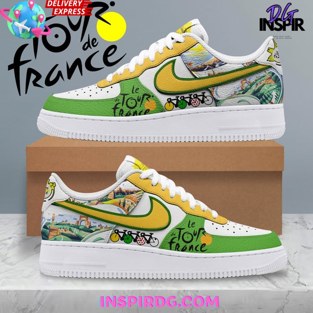JWFancy Tour de France Air Low-Top Sneakers Shoes For Men And Women