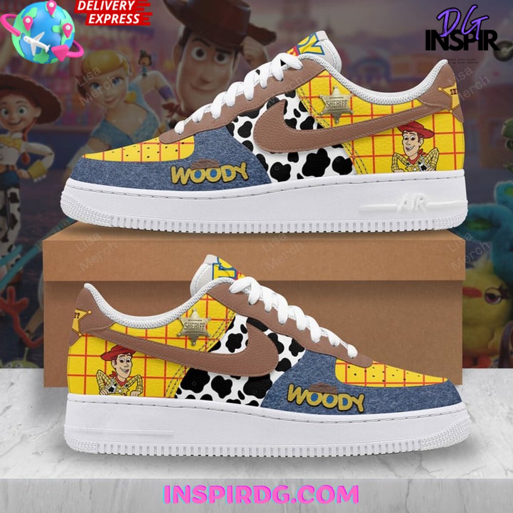 JWFancy Toy Story Air Low-Top Sneakers Shoes For Men And Women
