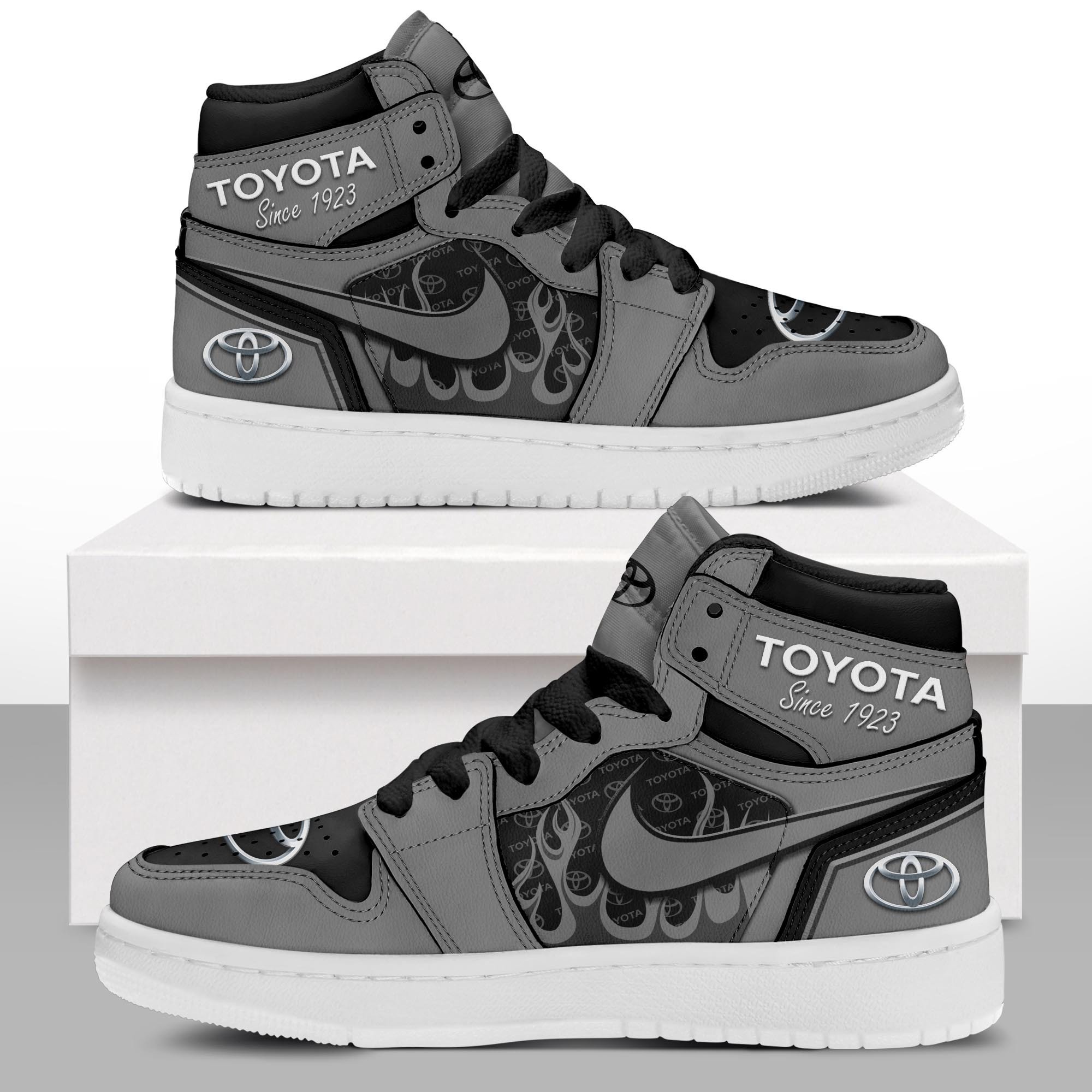JWFancy Toyota AJ1 High Sneakers Shoes For Men And Women