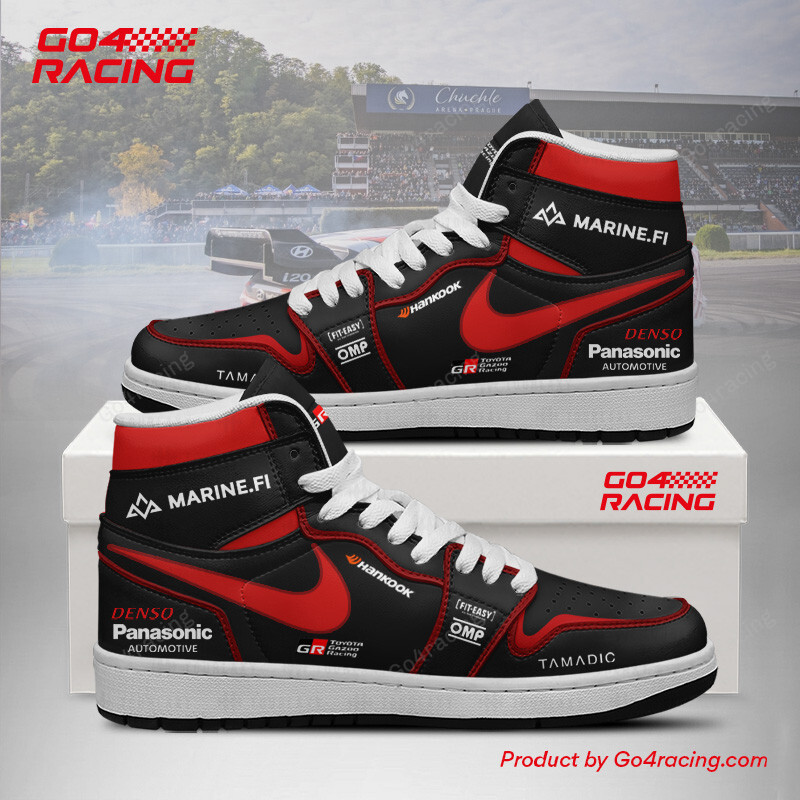 JWFancy Toyota Gazoo AJ1 High Sneakers Shoes For Men And Women