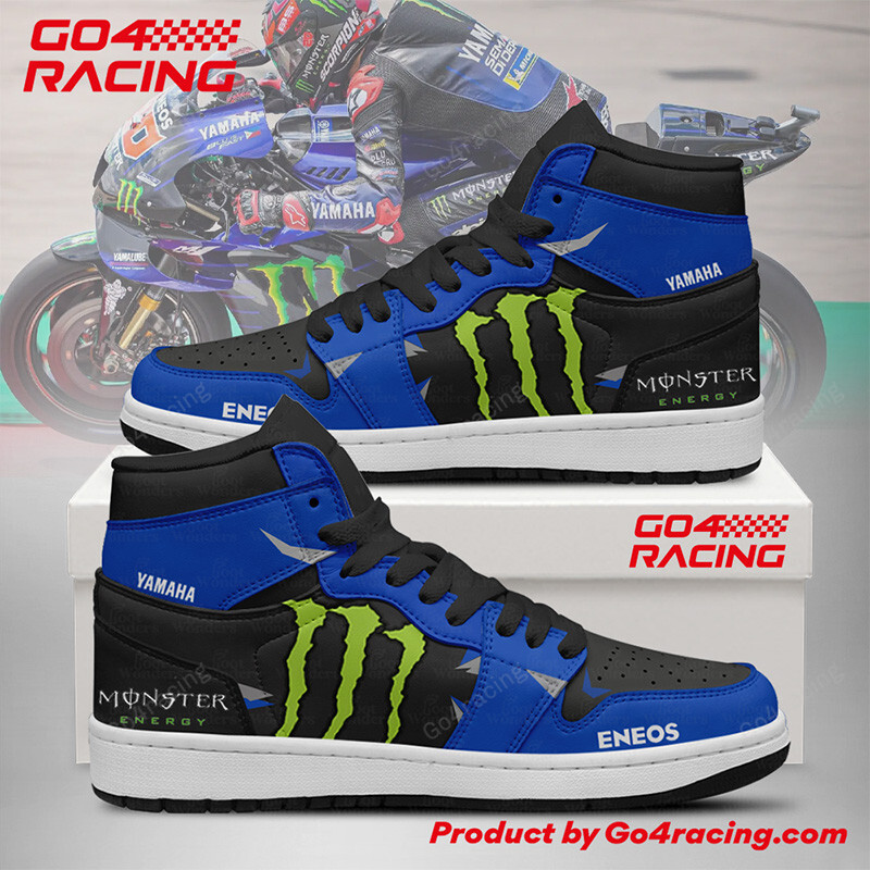 JWFancy Trackhouse Racing Aprilia AJ1 High Sneakers Shoes For Men And Women