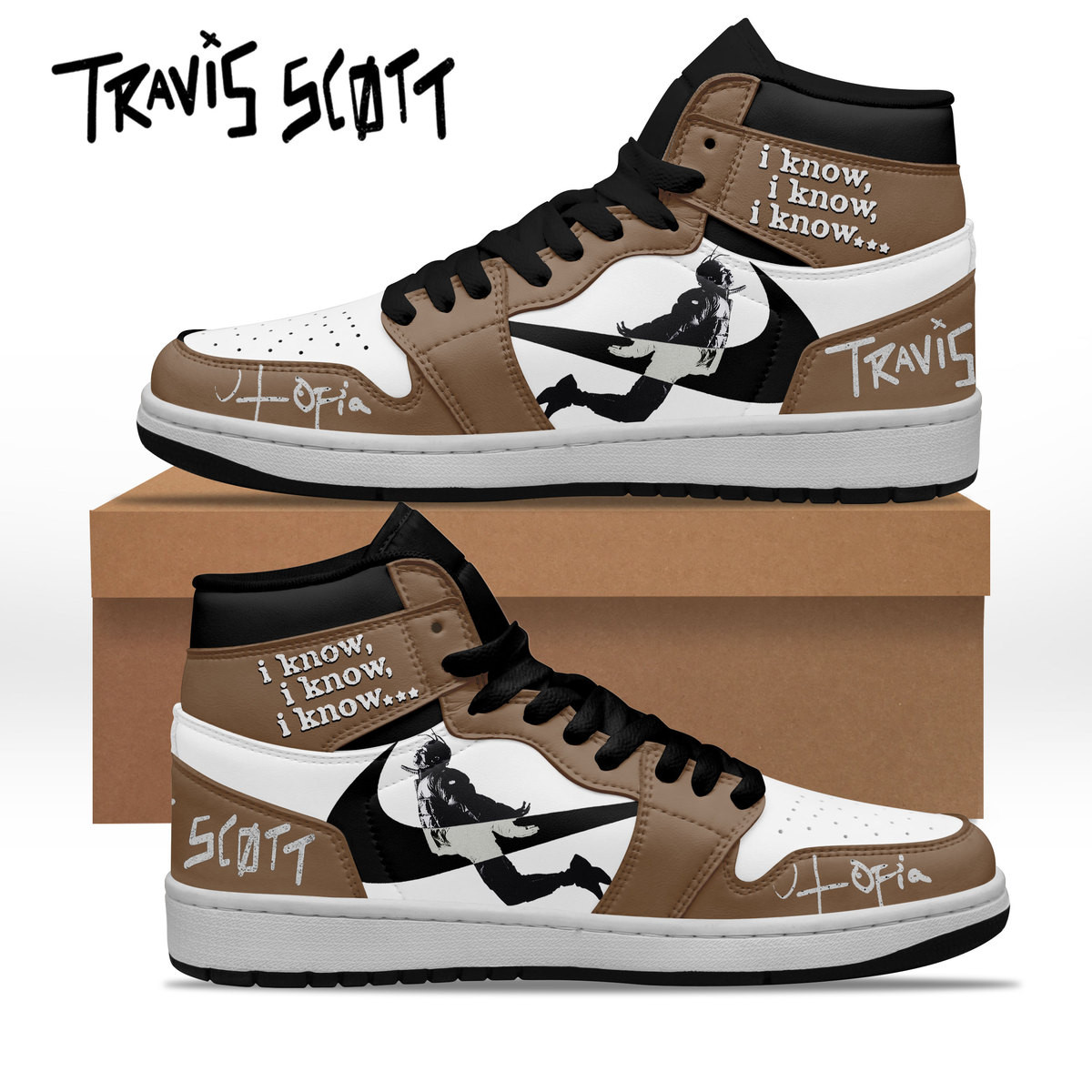 JWFancy Travis Scott AJ1 High Sneakers Shoes For Men And Women