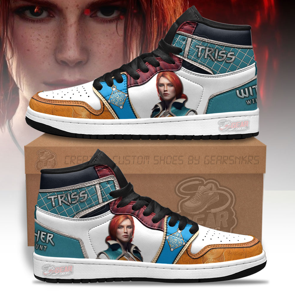 JWFancy Triss Merigold The Witcher AJ1 High Sneakers Shoes For Men And Women