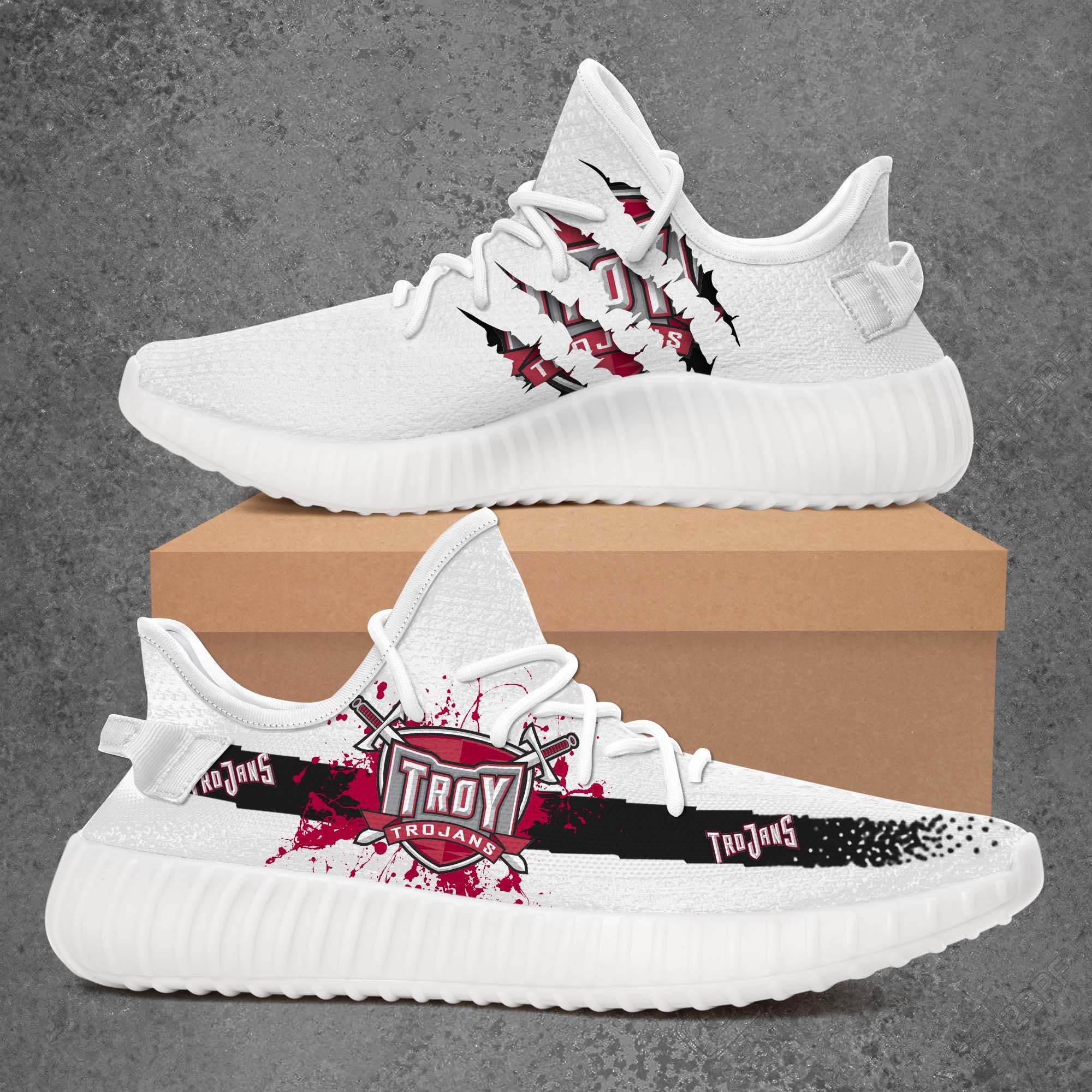 JWFancy Troy Trojans Yeezy Boost Shoes For Men And Women