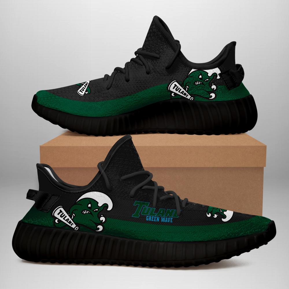 JWFancy Tulane Green Wave Yeezy Boost Shoes For Men And Women