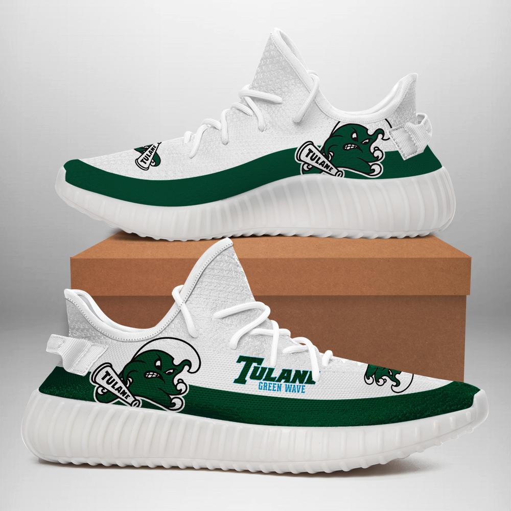 JWFancy Tulane Green Wave Yeezy Boost Shoes For Men And Women