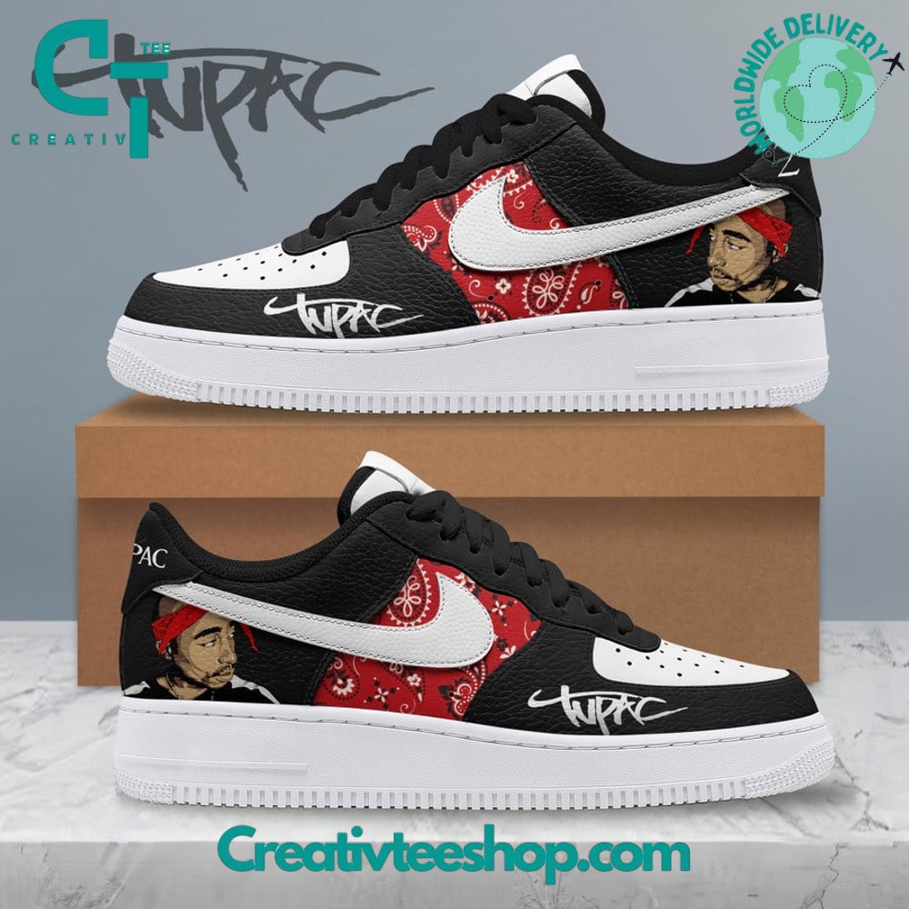 JWFancy Tupac Shakur Air Low-Top Sneakers Shoes For Men And Women