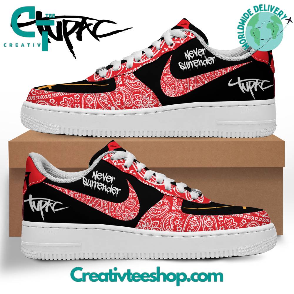 JWFancy Tupac Shakur Air Low-Top Sneakers Shoes For Men And Women