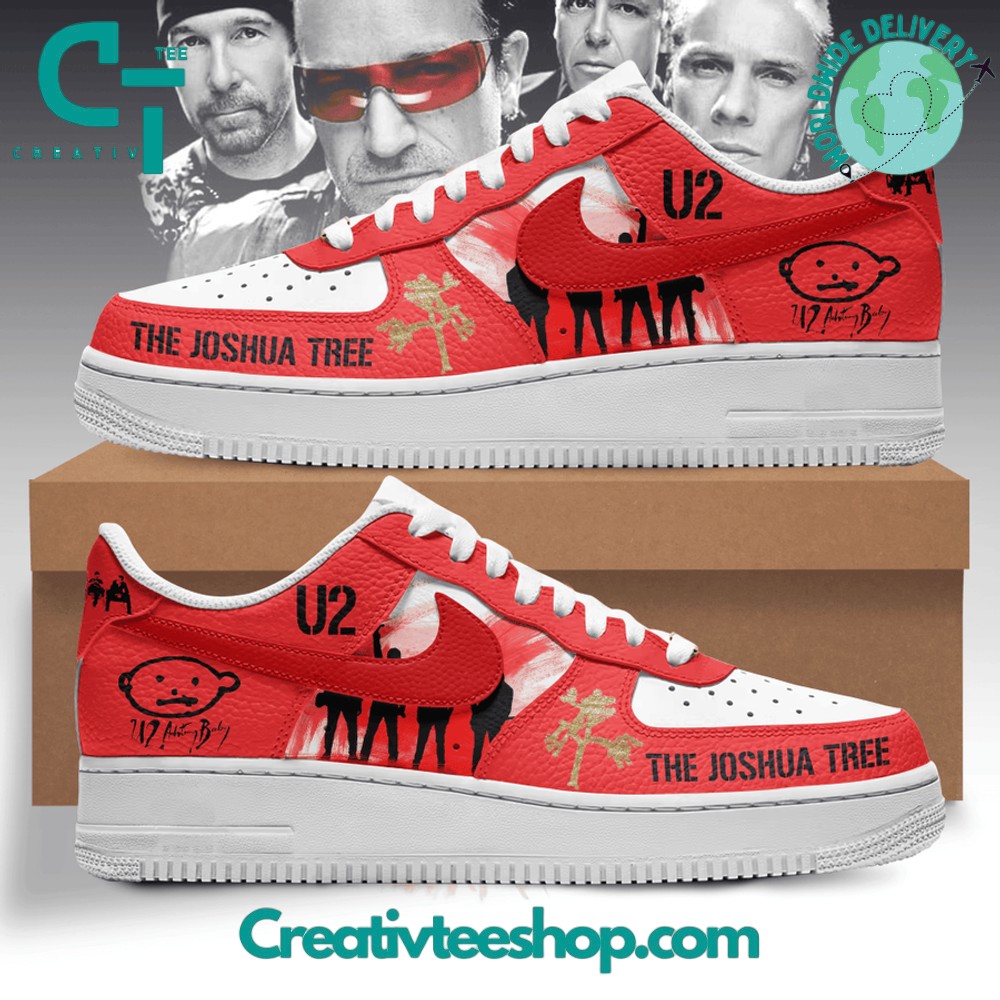 JWFancy U2 Band Air Low-Top Sneakers Shoes For Men And Women