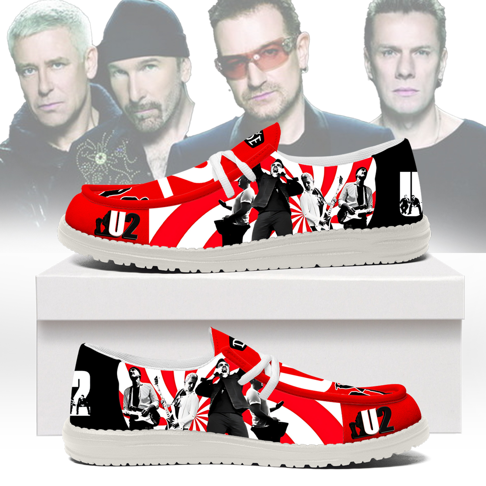 JWFancy U2 Band – Custom Name Hey Dude