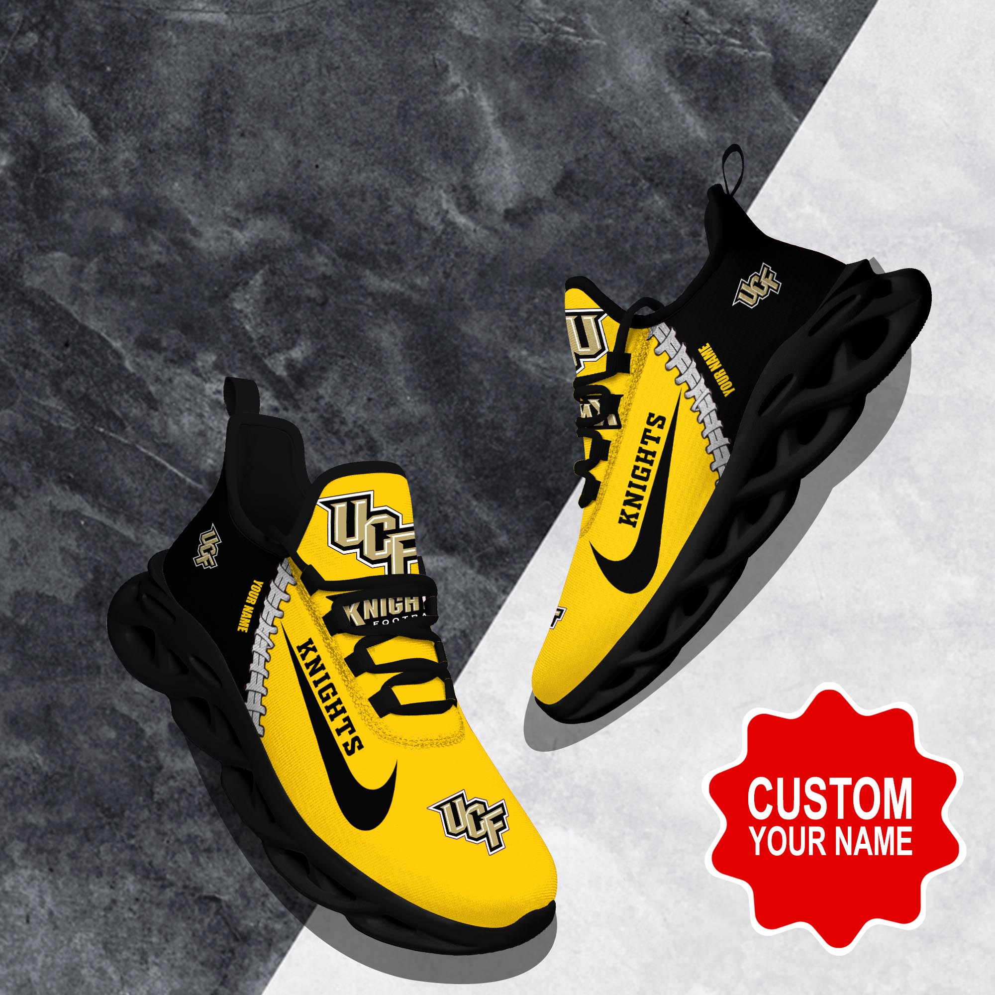 JWFancy UCF Knights Max Soul Shoes Sneakers For Men And Women