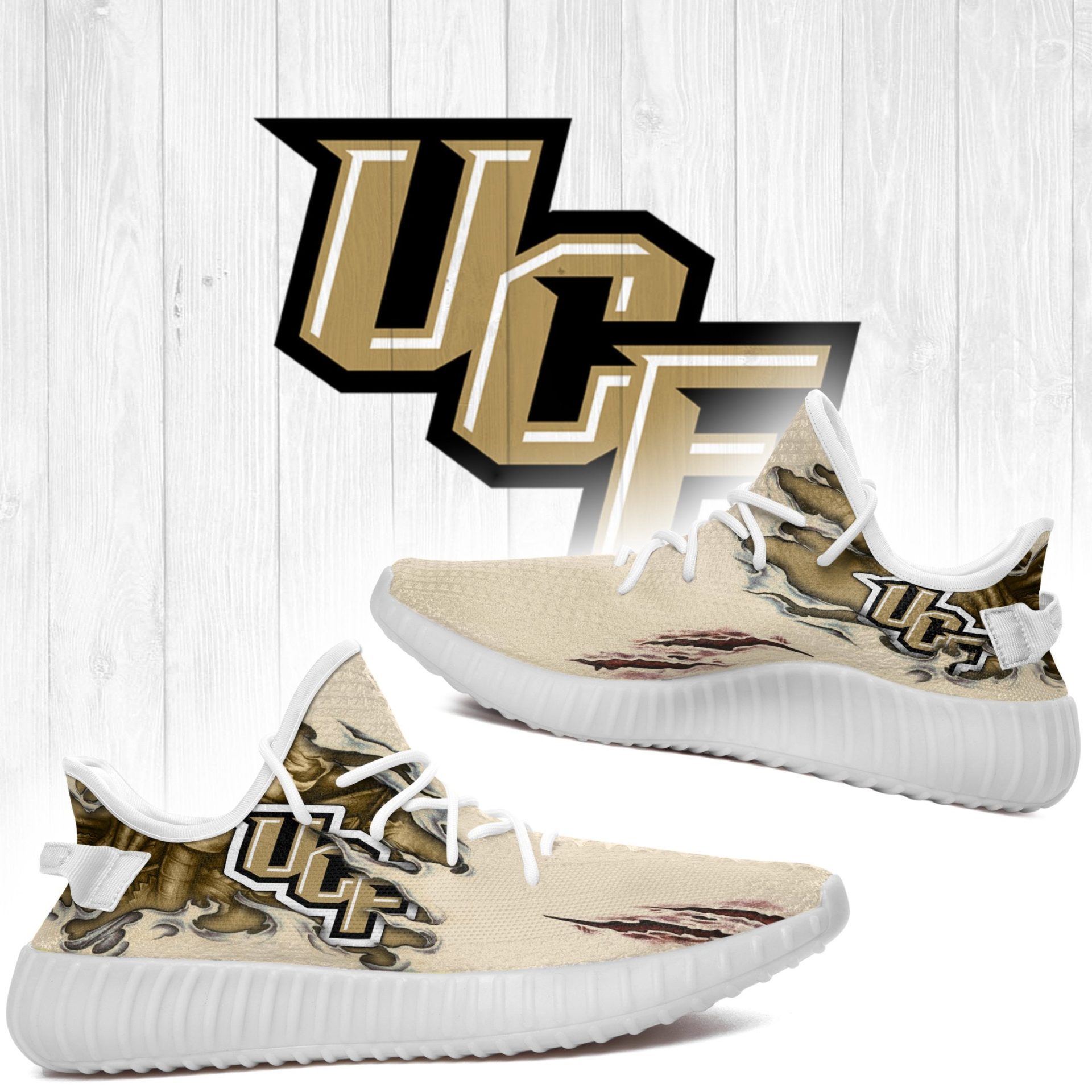 JWFancy UCF Knights Yeezy Boost Shoes For Men And Women