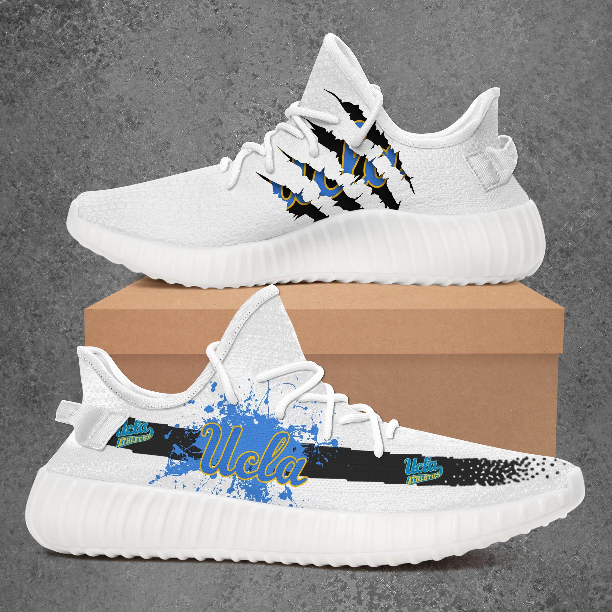 JWFancy UCLA Bruins Yeezy Boost Shoes For Men And Women
