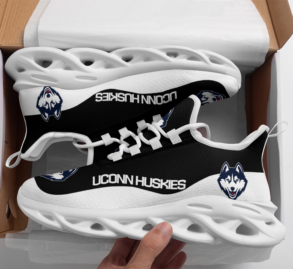 JWFancy UConn Huskies Max Soul Shoes Sneakers For Men And Women