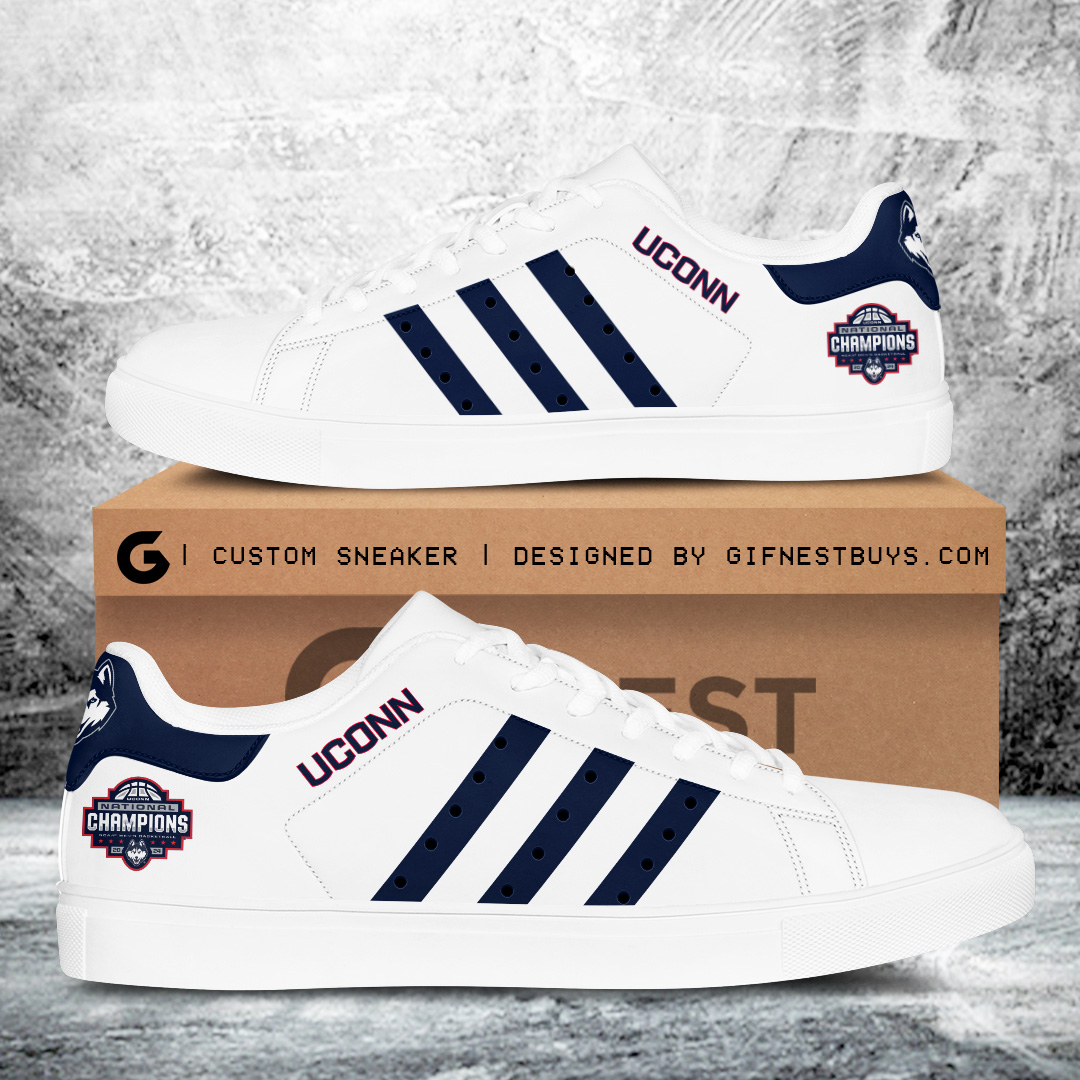 JWFancy UConn Huskies Skate Stan Shoes Sneakes For Men And Women