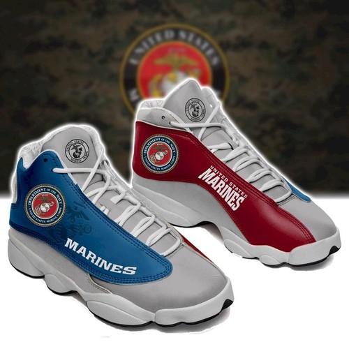 JWFancy United States Marines AJ13 Sneakers Shoes For Men And Women