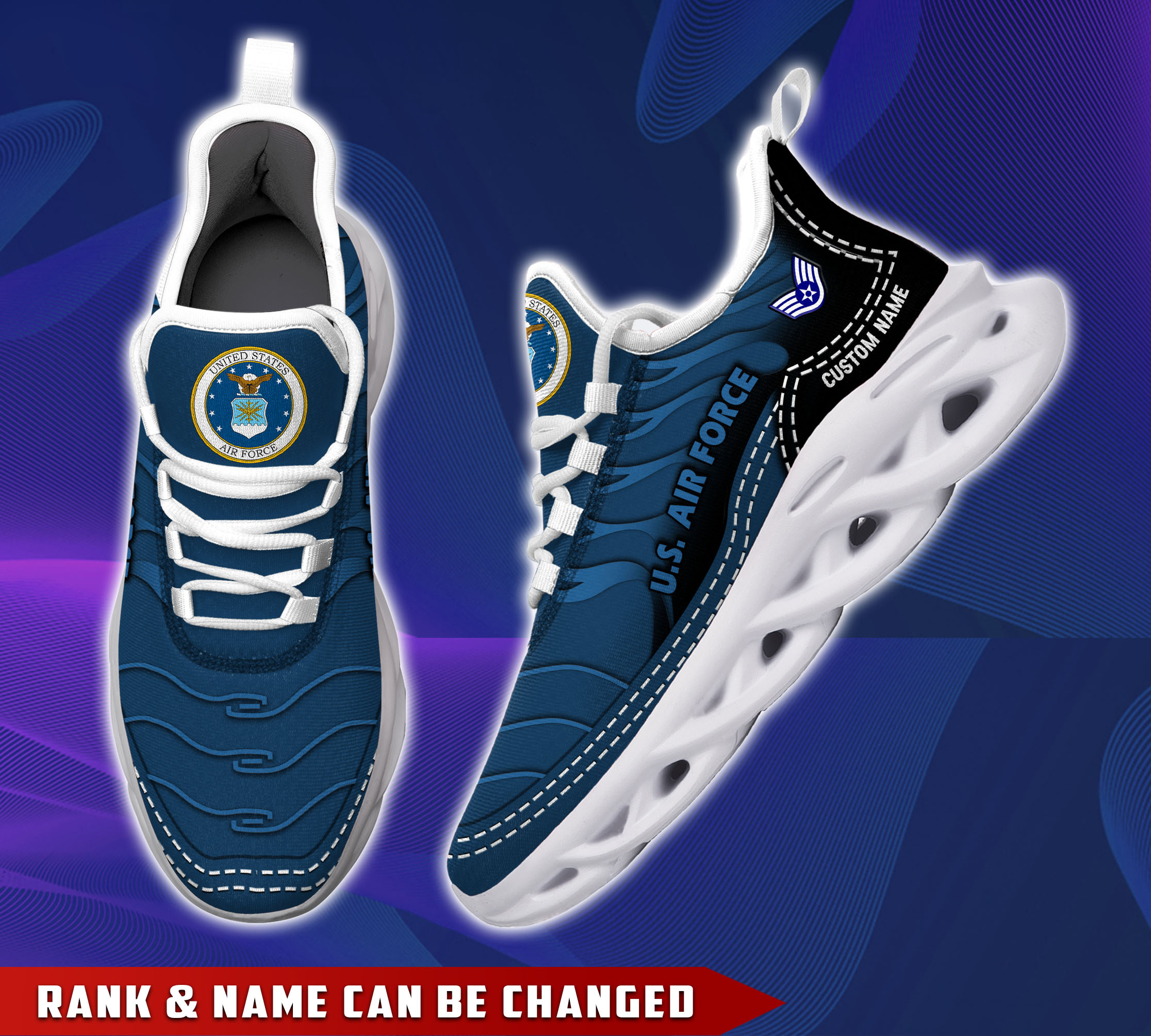 JWFancy US Air Force Max Soul Shoes Sneakers For Men And Women