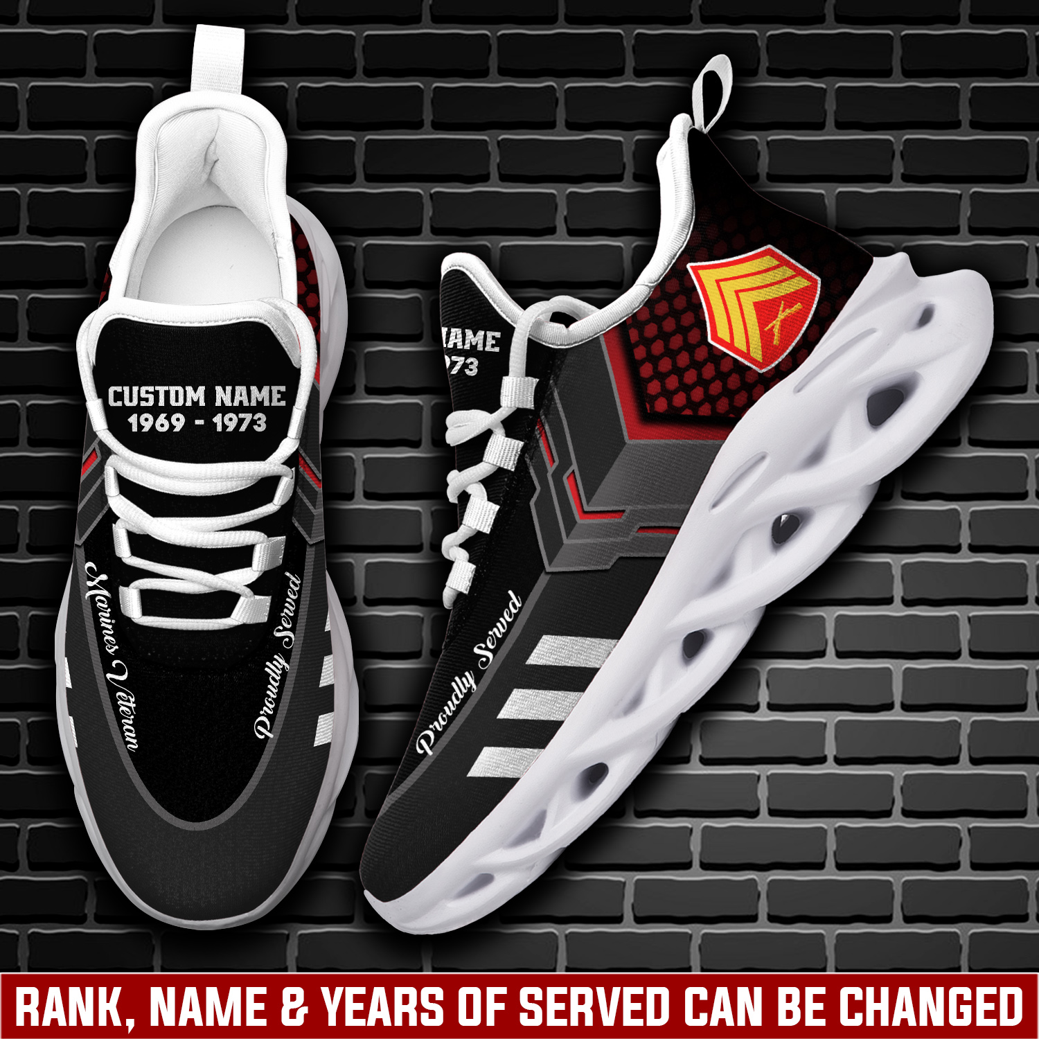 JWFancy US Marine Corps Max Soul Shoes Sneakers For Men And Women