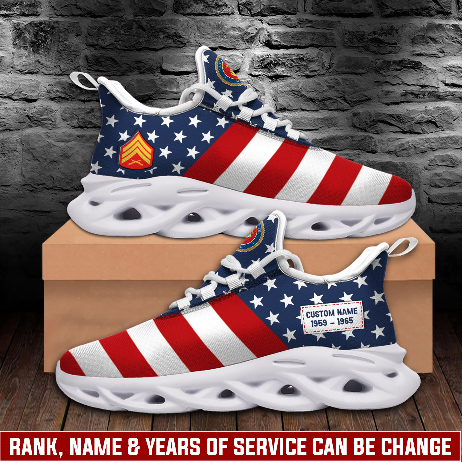 JWFancy US Marine Corps Max Soul Shoes Sneakers For Men And Women