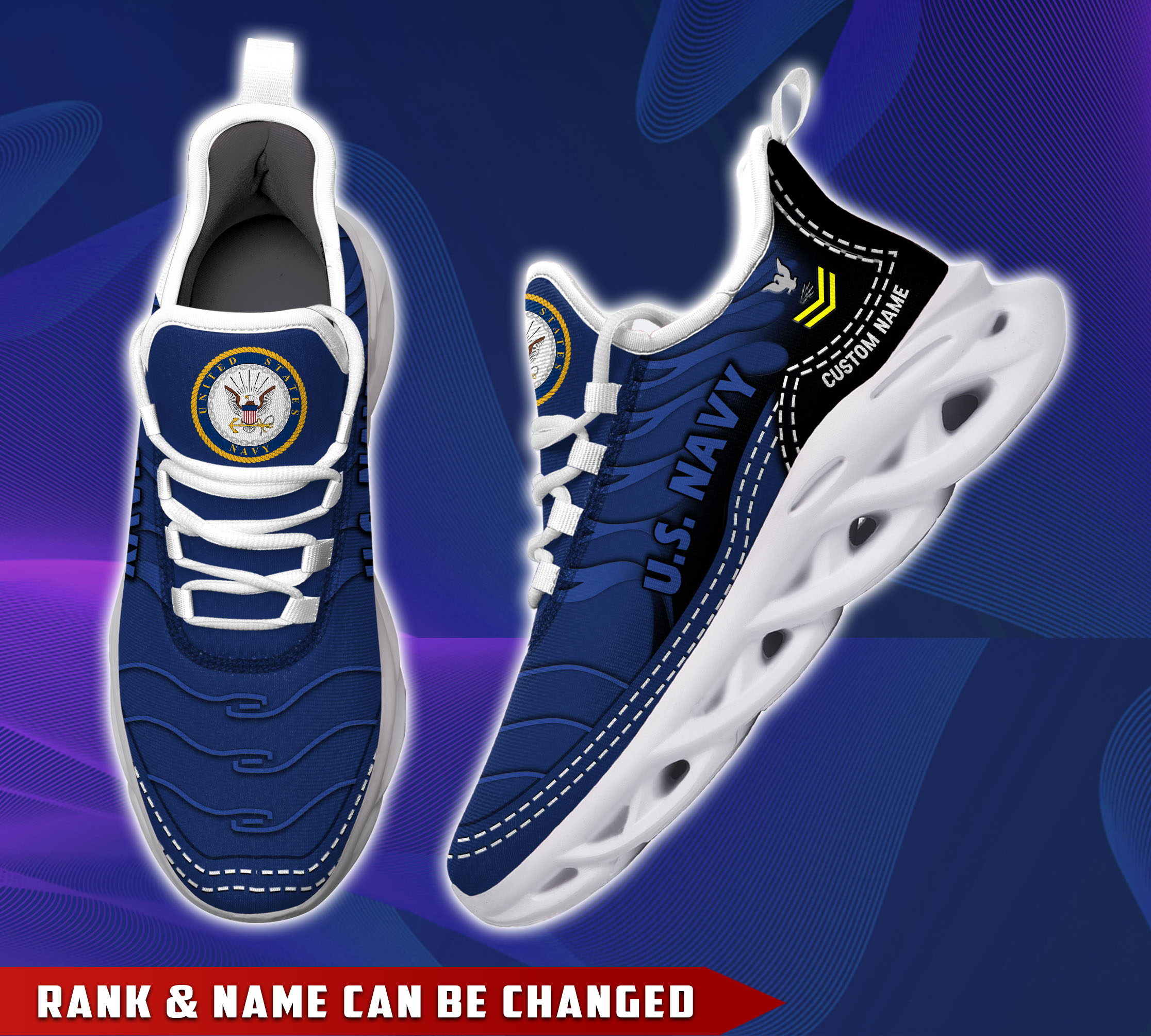 JWFancy US Navy Max Soul Shoes Sneakers For Men And Women